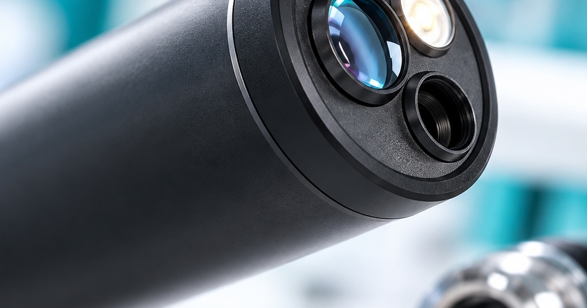 Flexible endoscope imaging tip