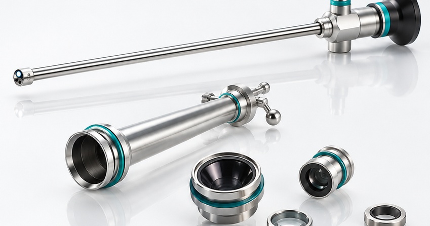 Rigid endoscope and precision repair components